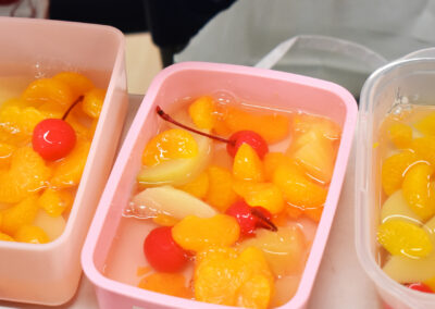 かんてんゼリー作り